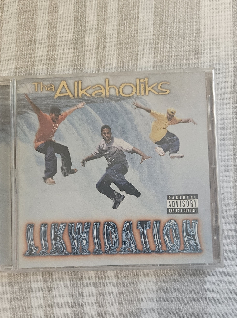 Tha Alkaholiks "Likwidation" CD - Blue & Orange Artwork